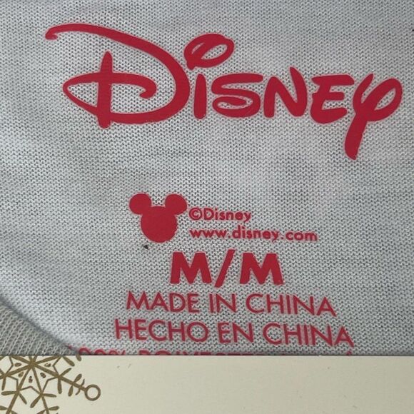 Disney Mickey Mouse Men’s Family Sleep 2 Piece Pajama Set  PJ Christmas Sz M - Picture 8 of 9